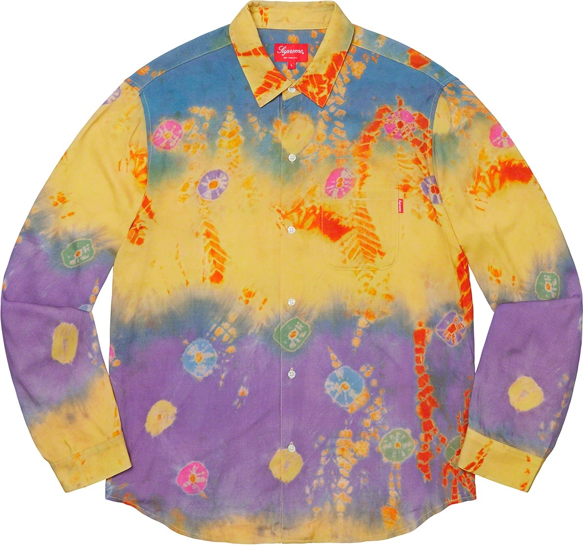 Batik Print Rayon Shirt view 2